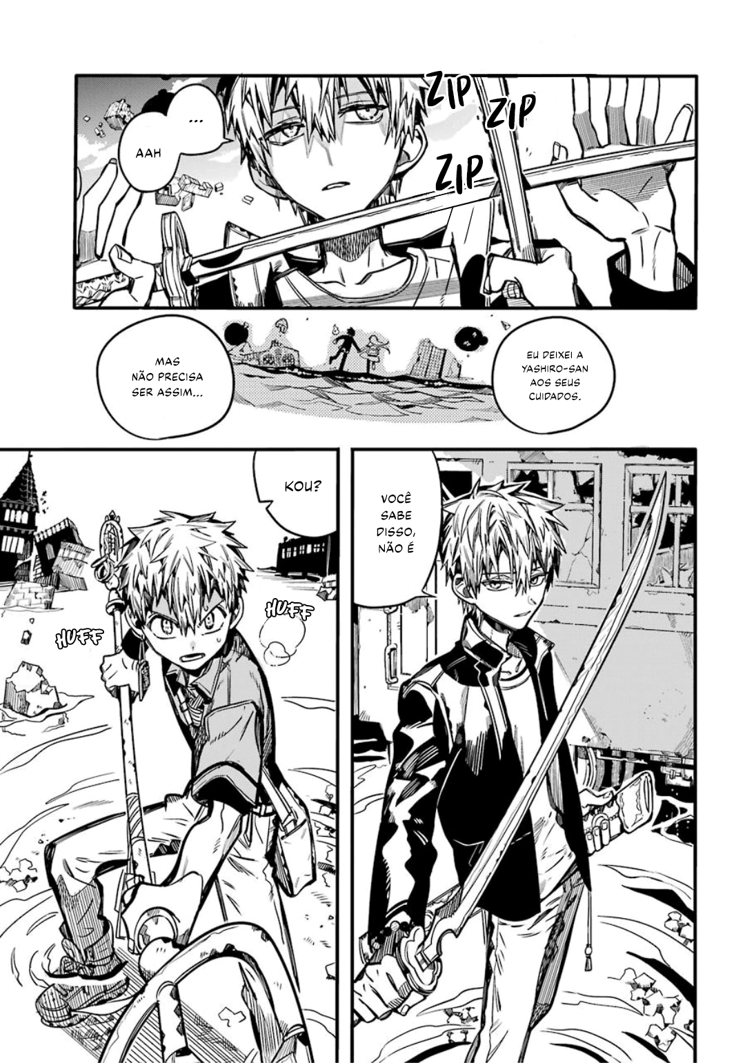 Toilet-Bound Hanako-kun Capítulo 87 Página 8