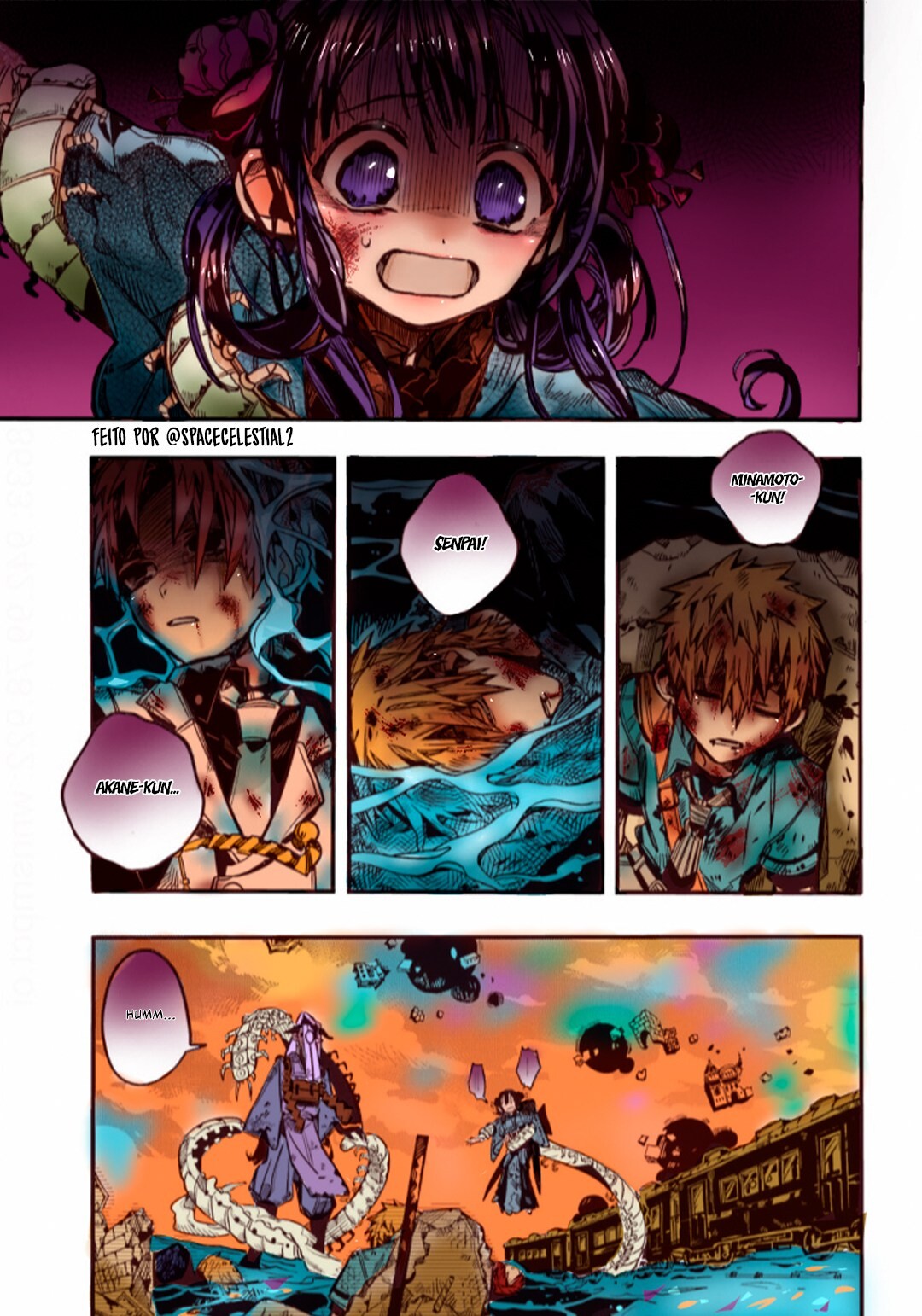 Toilet-Bound Hanako-kun Capítulo 88 Página 12