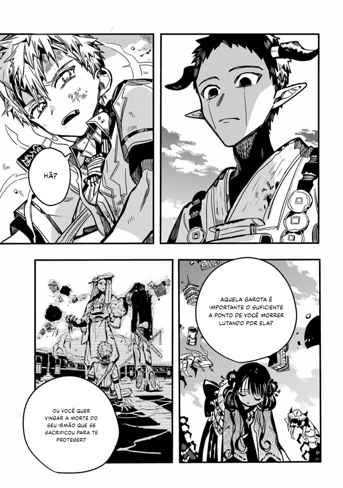Toilet-Bound Hanako-kun Capítulo 90 Página 17