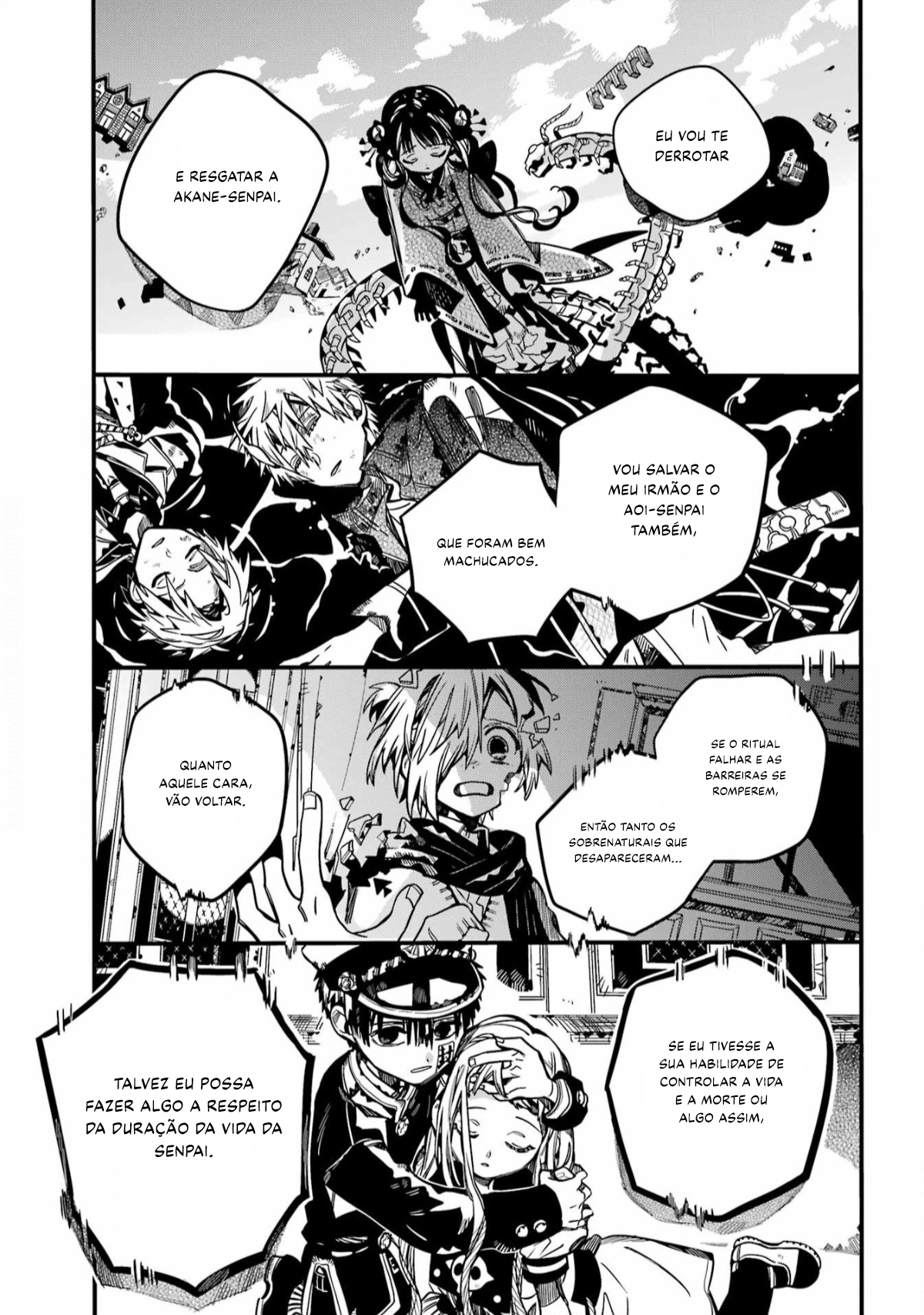 Toilet-Bound Hanako-kun Capítulo 90 Página 23