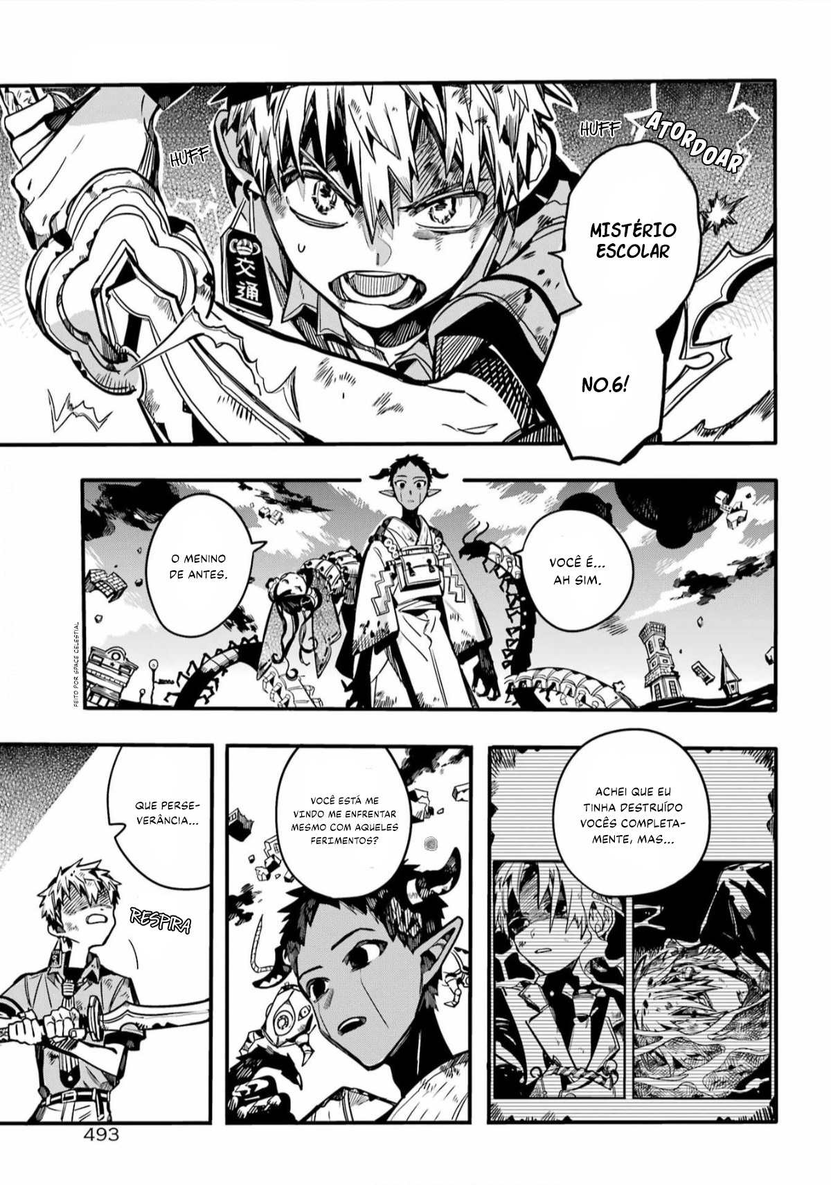 Toilet-Bound Hanako-kun Capítulo 90 Página 9
