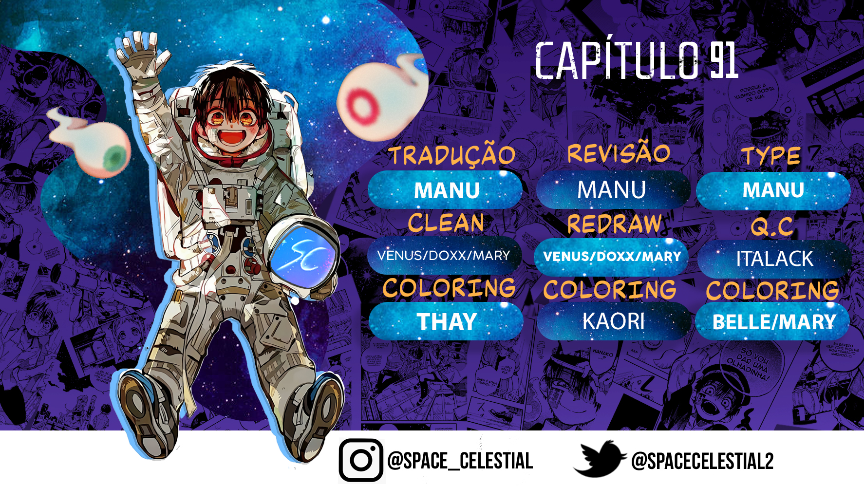 Toilet-Bound Hanako-kun Capítulo 91 Página 1