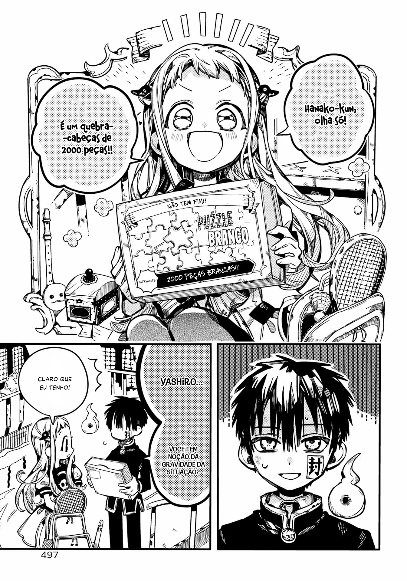 Toilet-Bound Hanako-kun Capítulo 91 Página 8