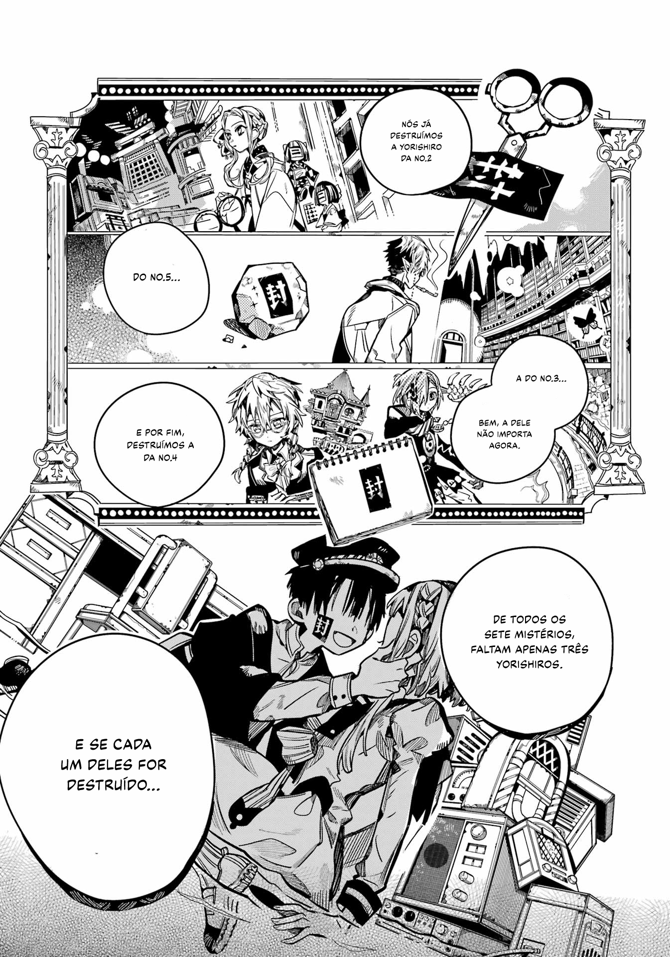 Toilet-Bound Hanako-kun Capítulo 92 Página 11