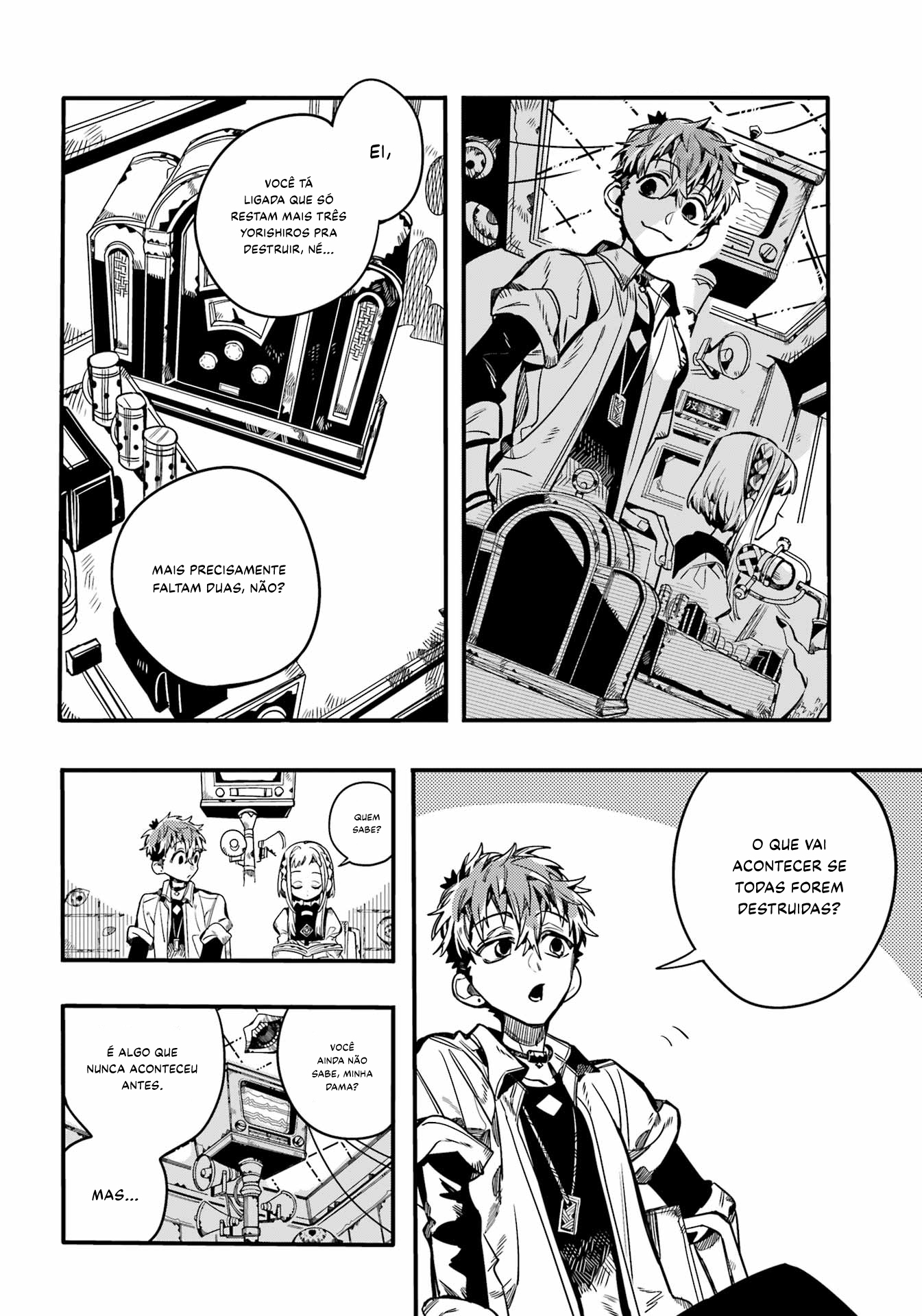 Toilet-Bound Hanako-kun Capítulo 92 Página 16