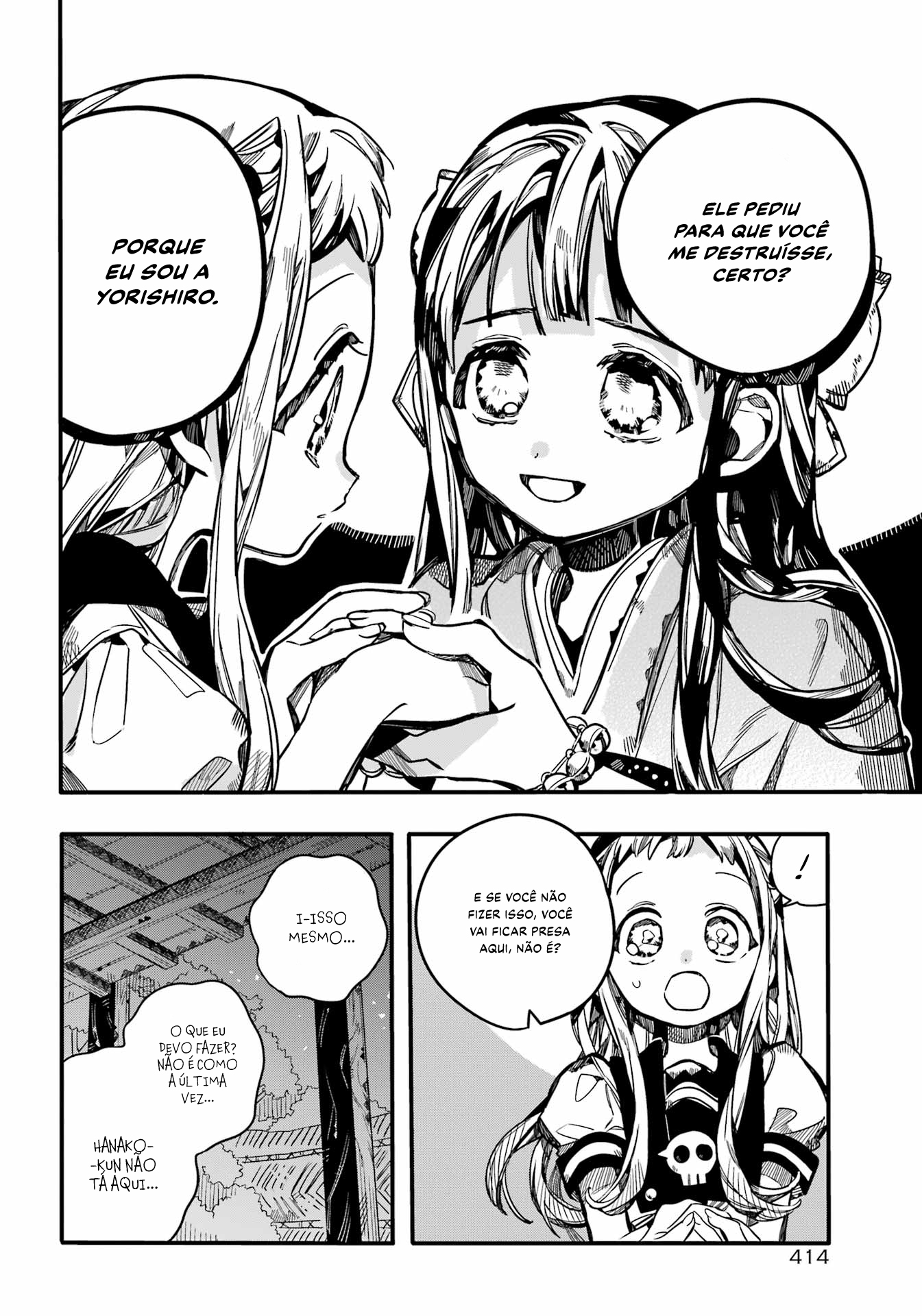 Toilet-Bound Hanako-kun Capítulo 92 Página 26