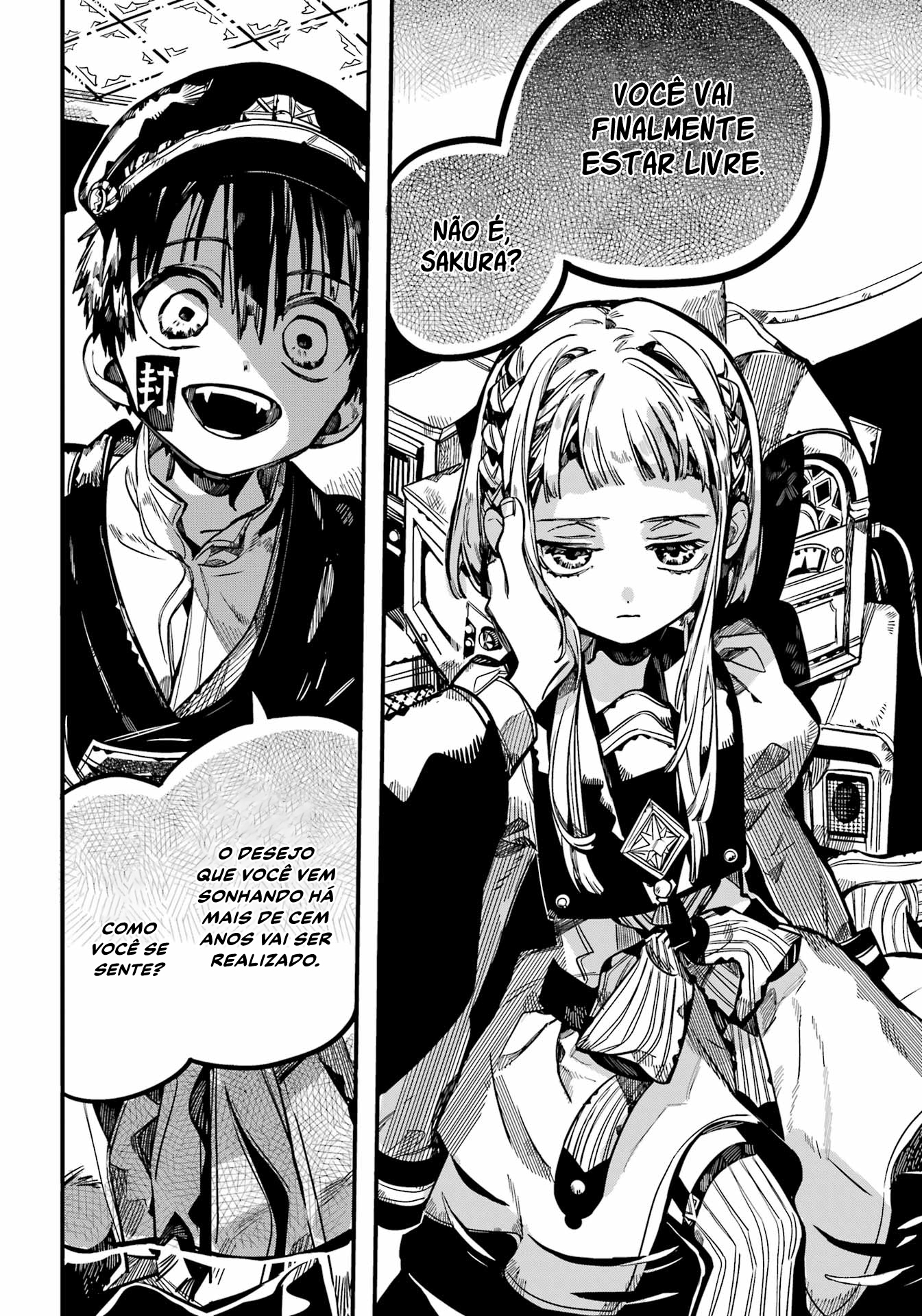 Toilet-Bound Hanako-kun Capítulo 92 Página 36