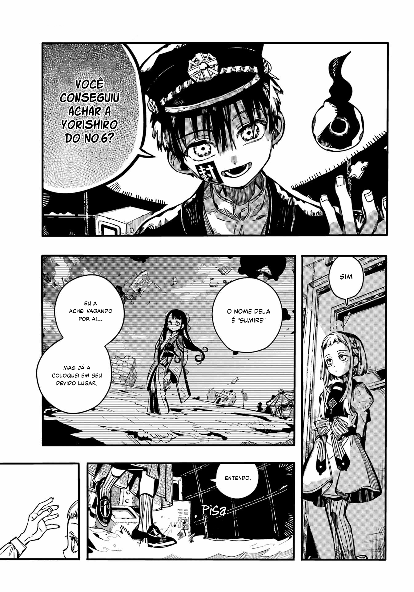 Toilet-Bound Hanako-kun Capítulo 92 Página 7