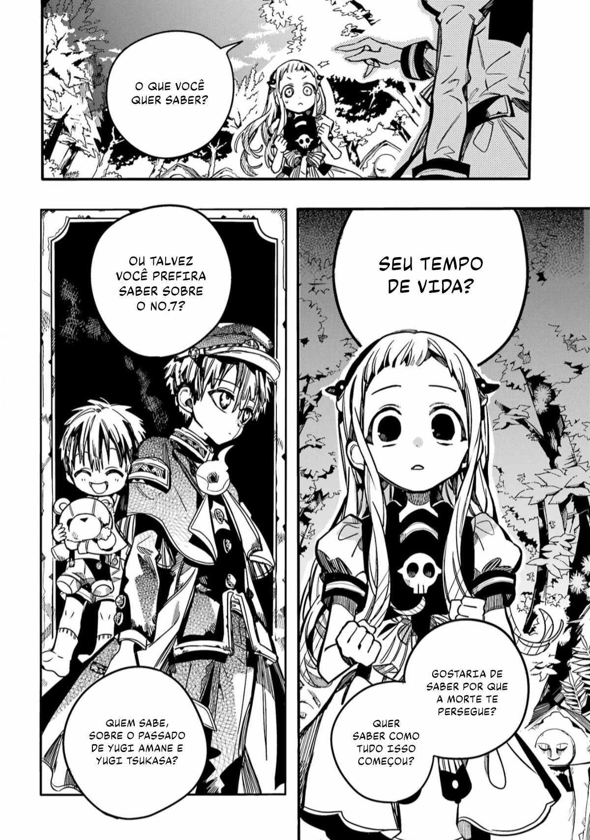 Toilet-Bound Hanako-kun Capítulo 94 Página 28