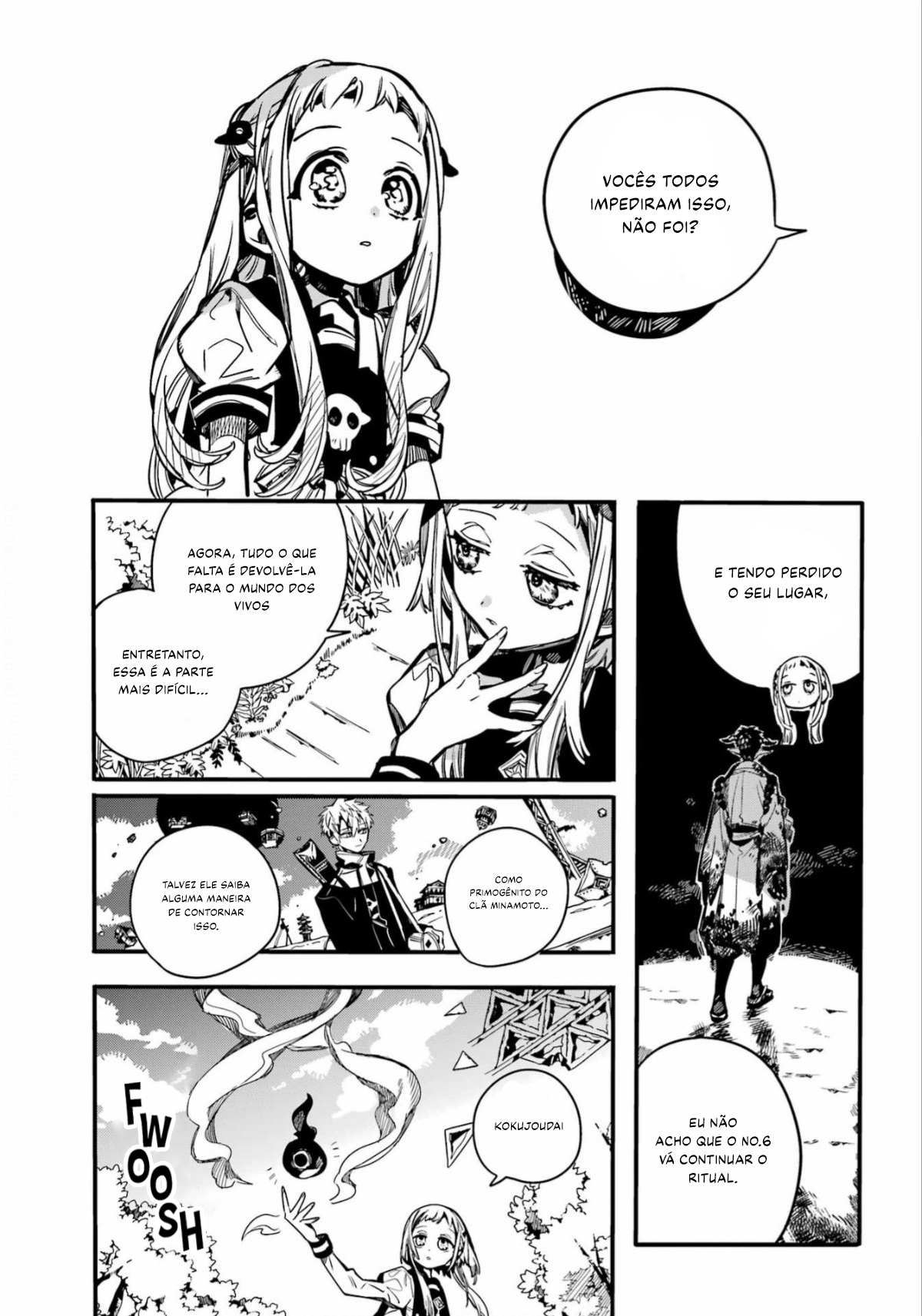 Toilet-Bound Hanako-kun Capítulo 95 Página 10
