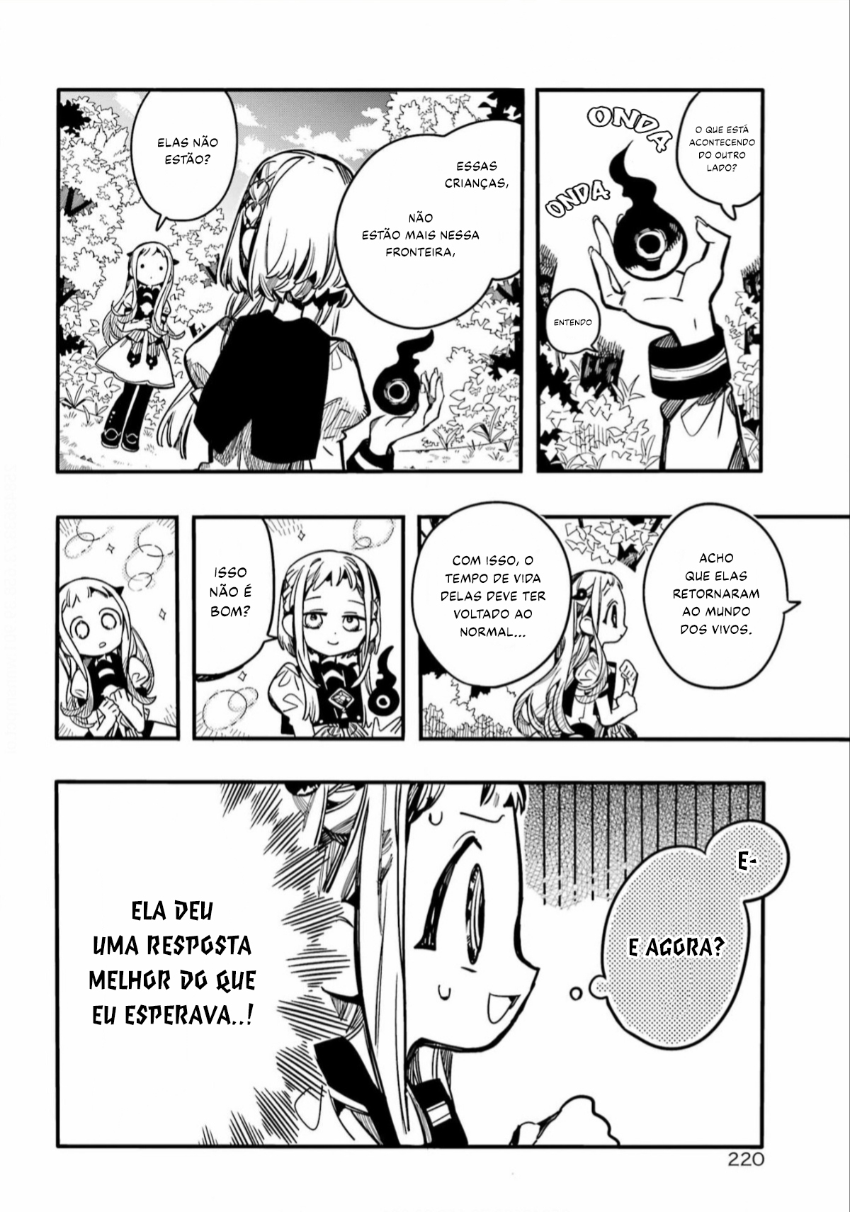 Toilet-Bound Hanako-kun Capítulo 95 Página 11