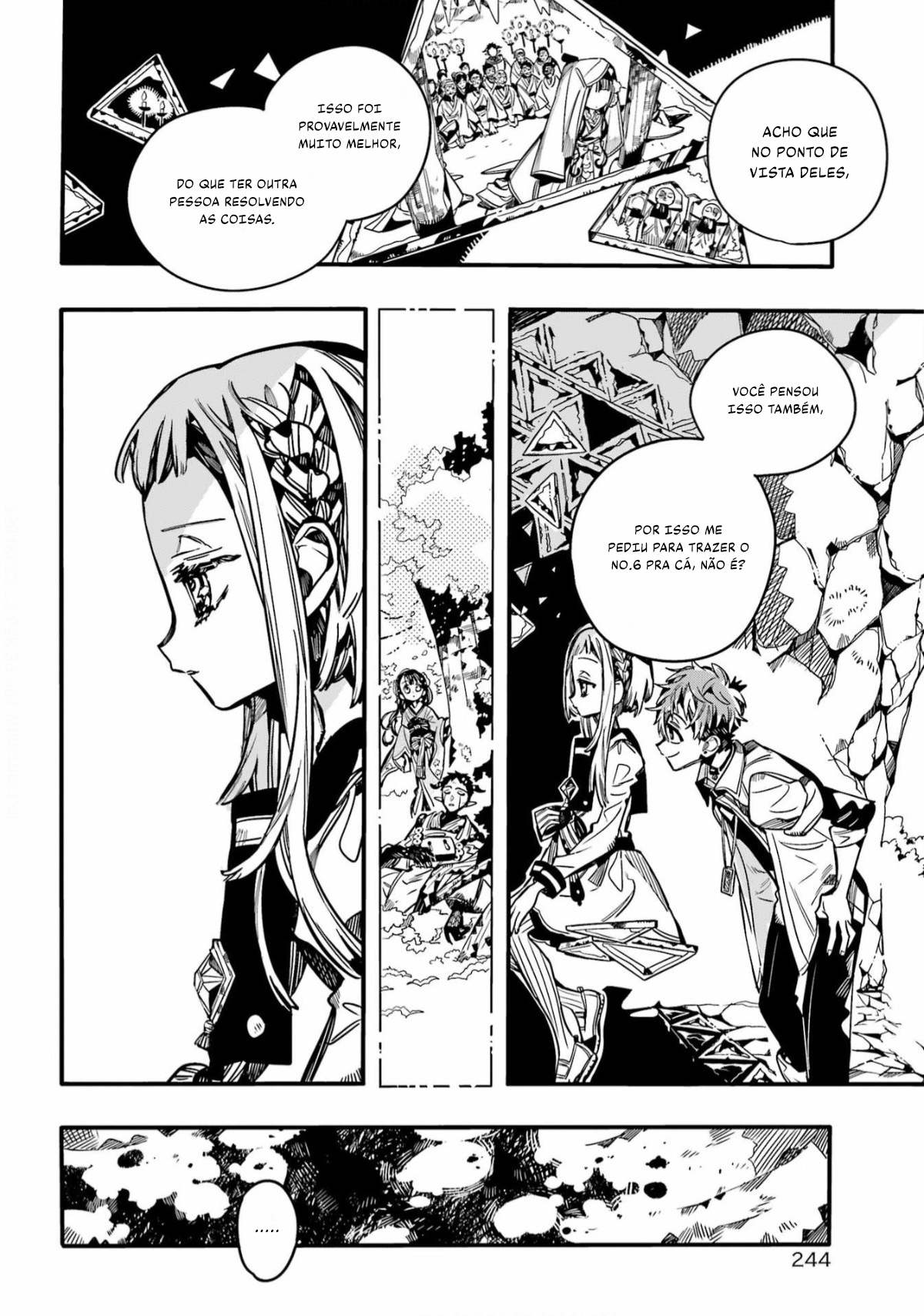 Toilet-Bound Hanako-kun Capítulo 95 Página 35