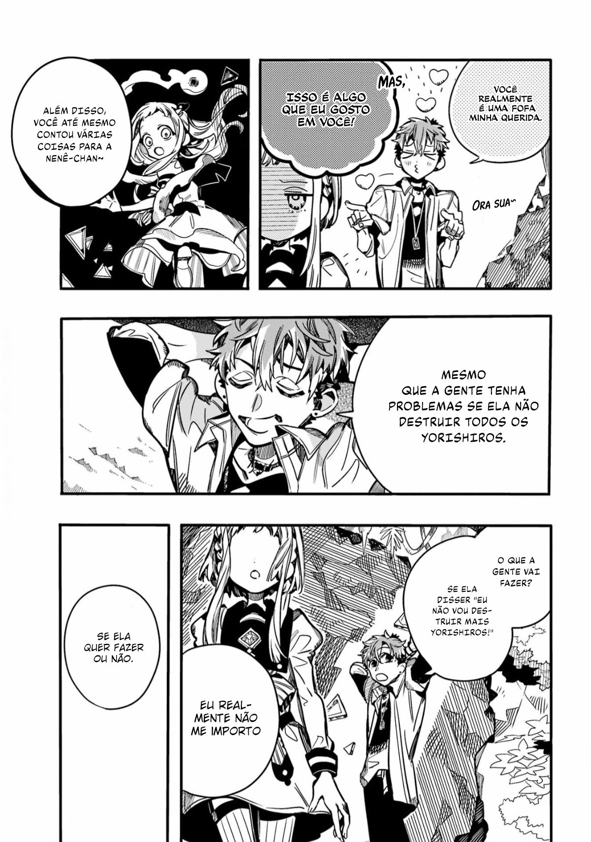 Toilet-Bound Hanako-kun Capítulo 95 Página 36