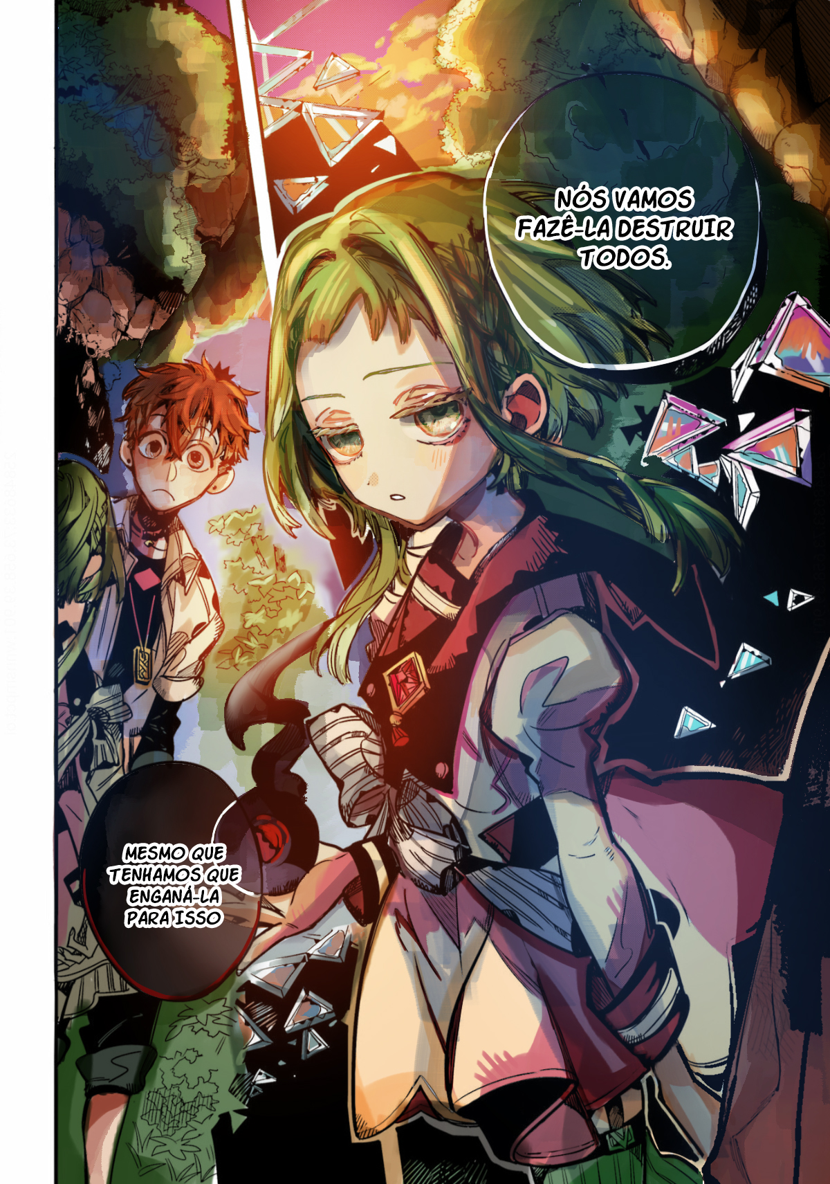 Toilet-Bound Hanako-kun Capítulo 95 Página 37
