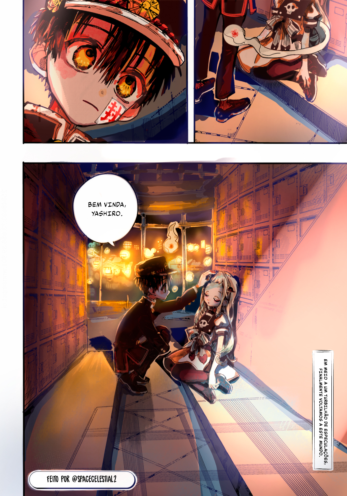 Toilet-Bound Hanako-kun Capítulo 95 Página 39