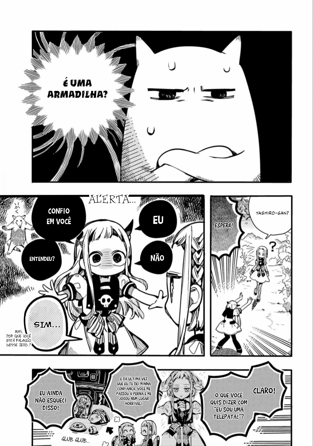 Toilet-Bound Hanako-kun Capítulo 95 Página 4