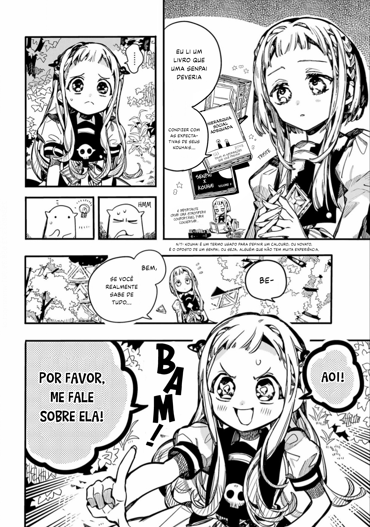 Toilet-Bound Hanako-kun Capítulo 95 Página 7