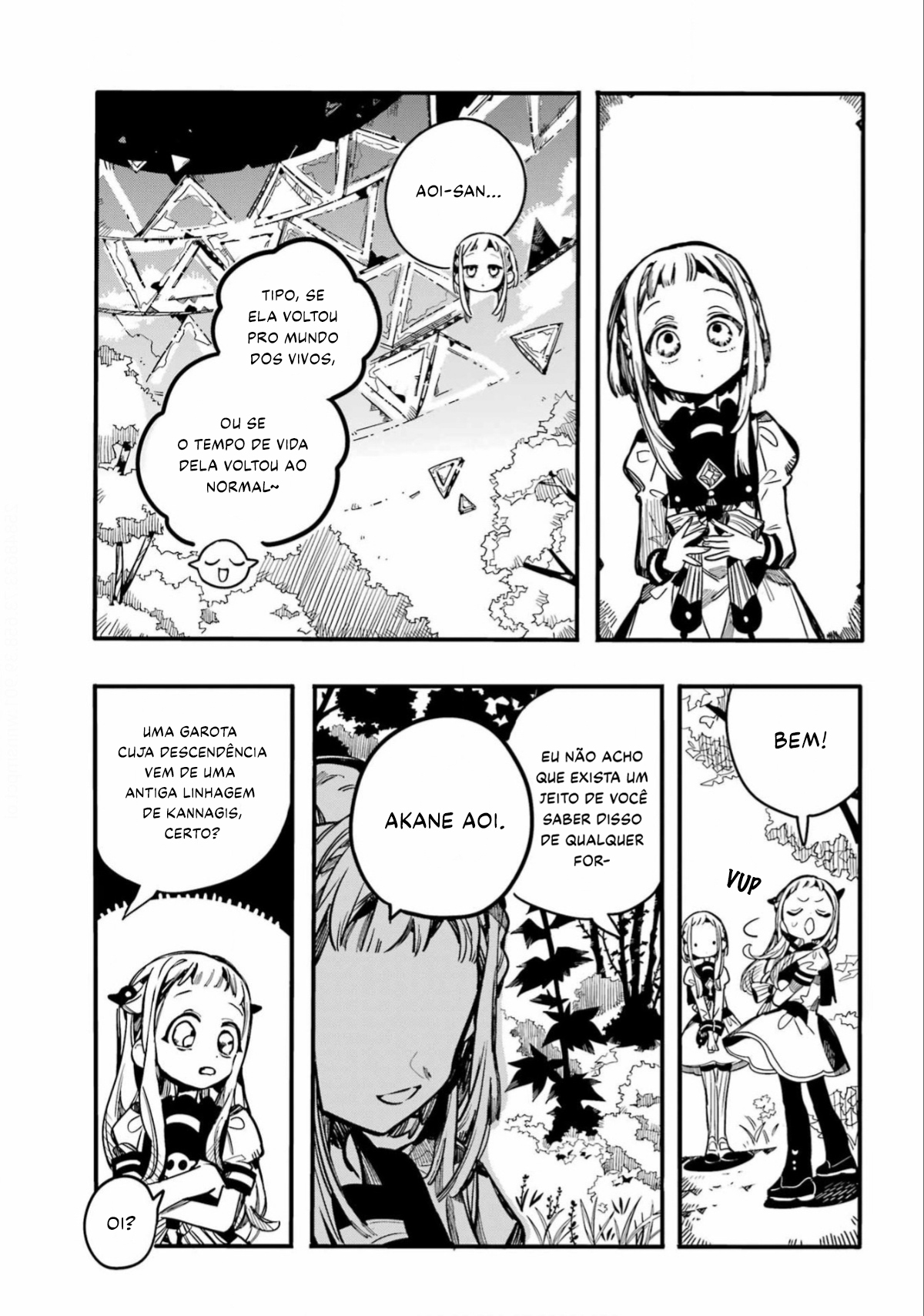 Toilet-Bound Hanako-kun Capítulo 95 Página 8