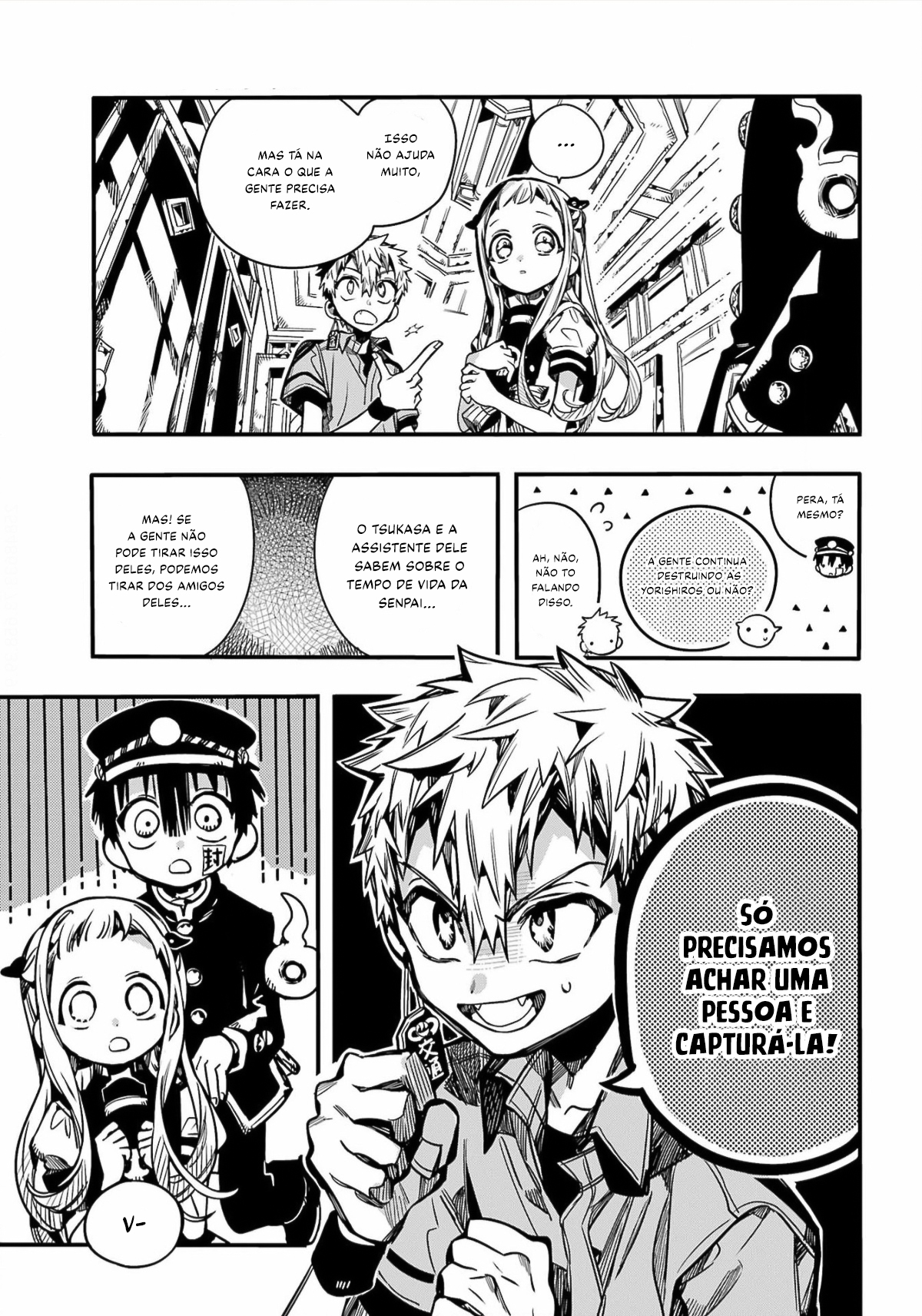 Toilet-Bound Hanako-kun Capítulo 96 Página 10