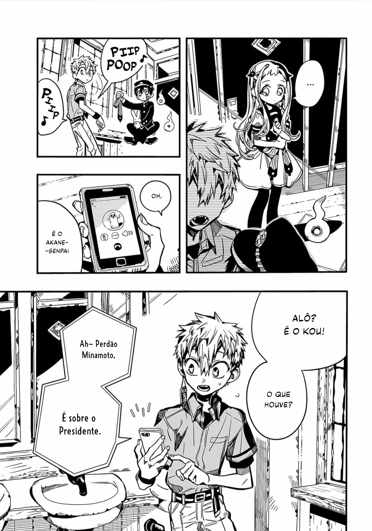 Toilet-Bound Hanako-kun Capítulo 96 Página 12