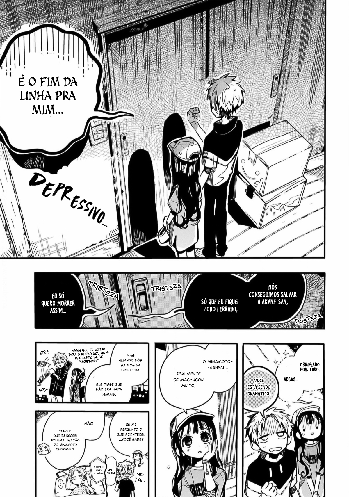 Toilet-Bound Hanako-kun Capítulo 96 Página 14