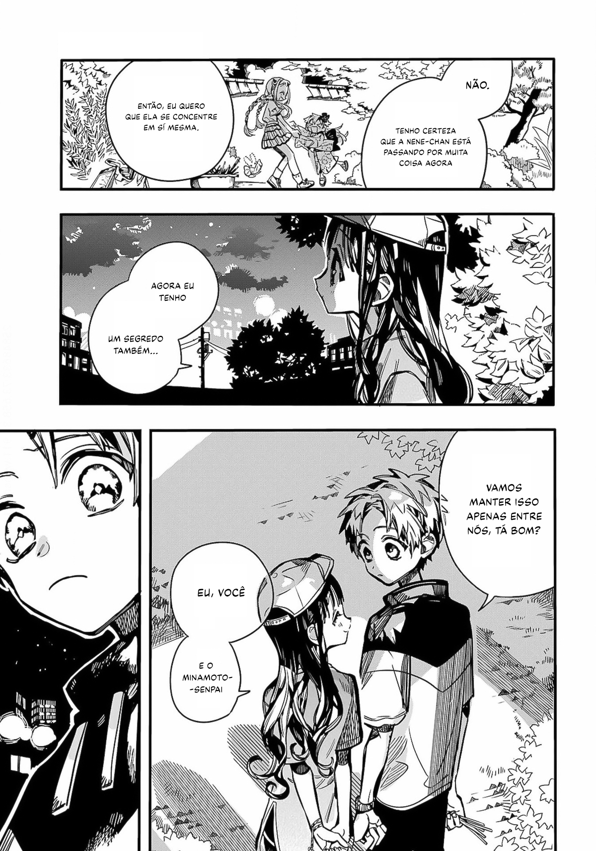 Toilet-Bound Hanako-kun Capítulo 96 Página 28