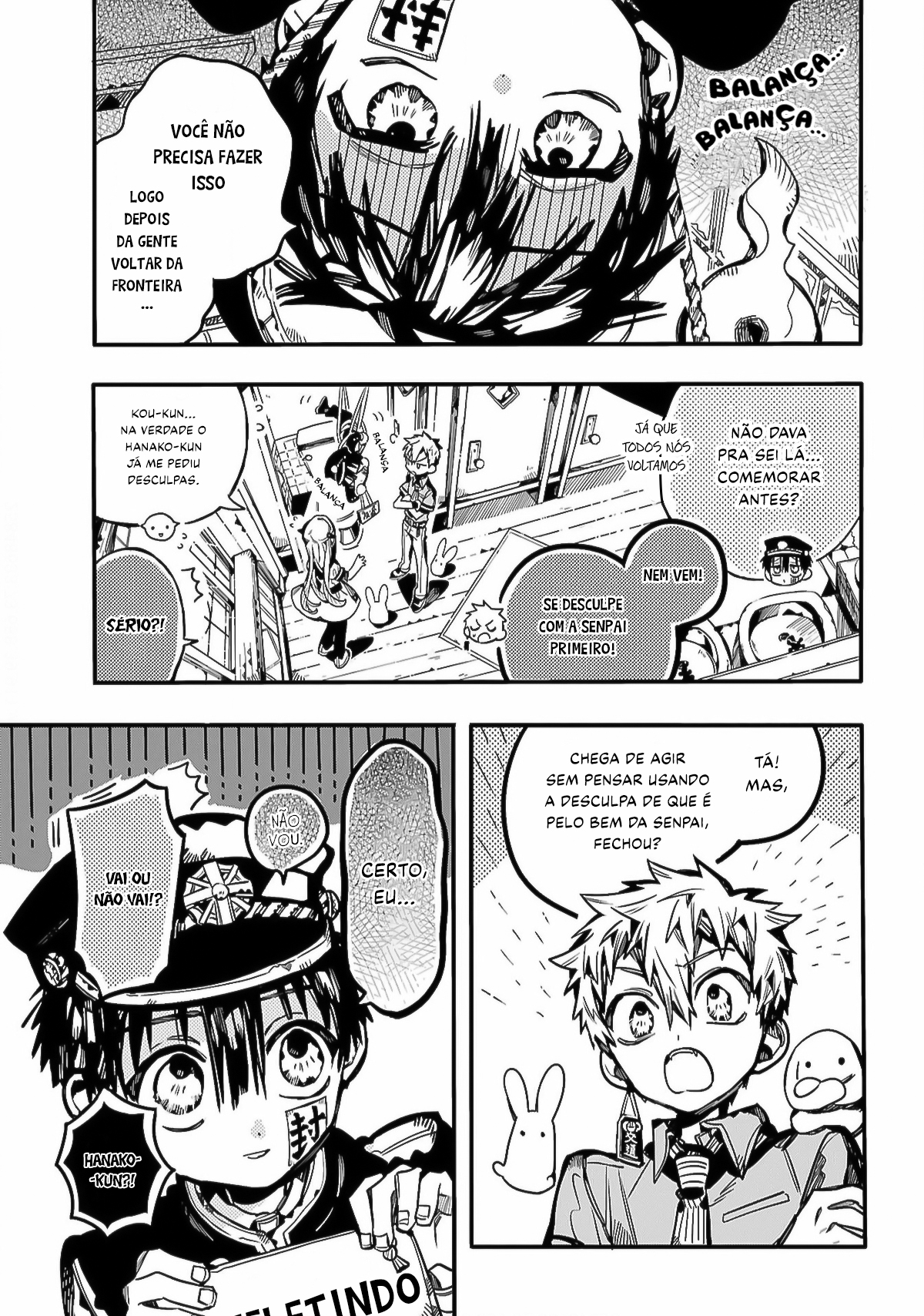 Toilet-Bound Hanako-kun Capítulo 96 Página 4