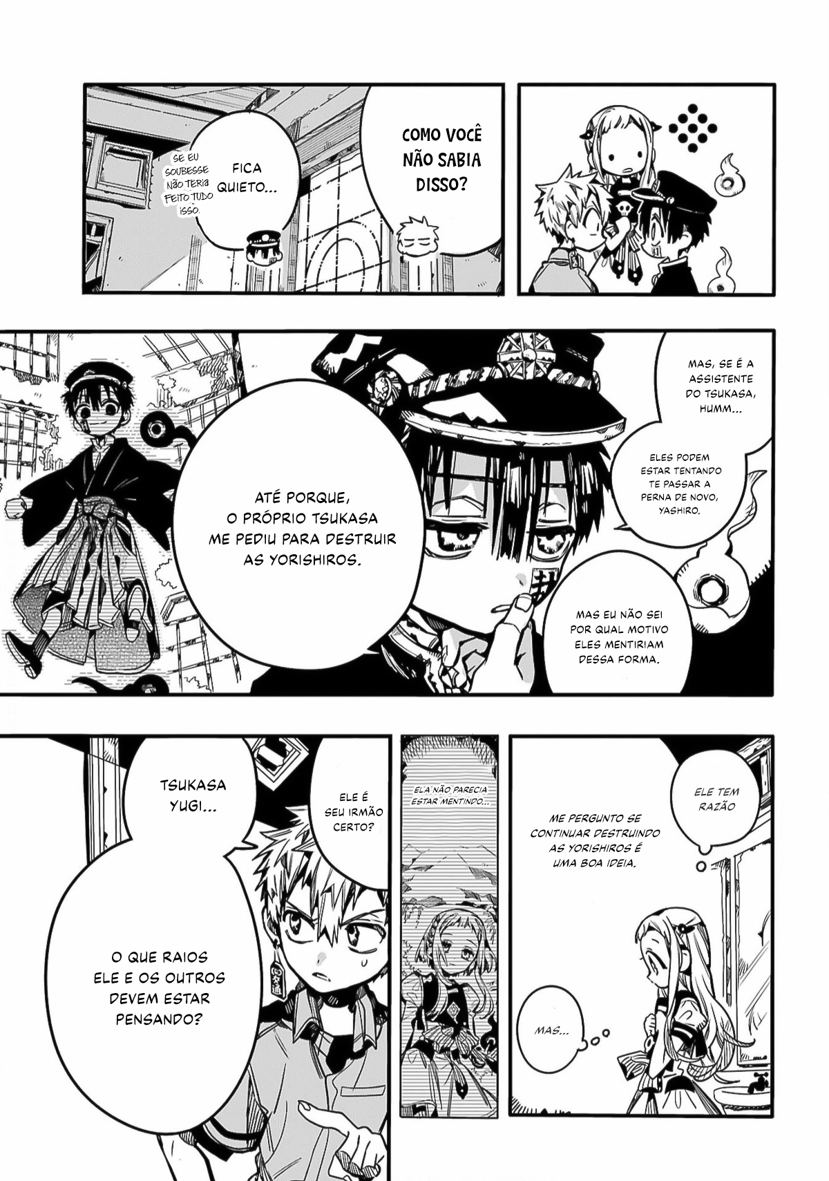 Toilet-Bound Hanako-kun Capítulo 96 Página 8