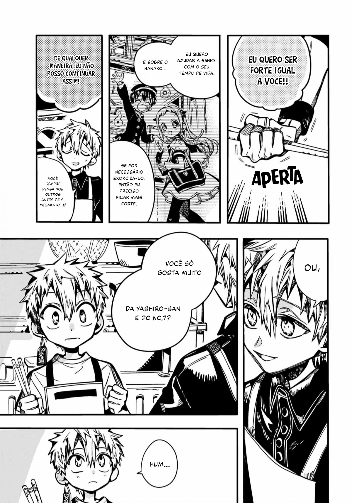 Toilet-Bound Hanako-kun Capítulo 97 Página 14