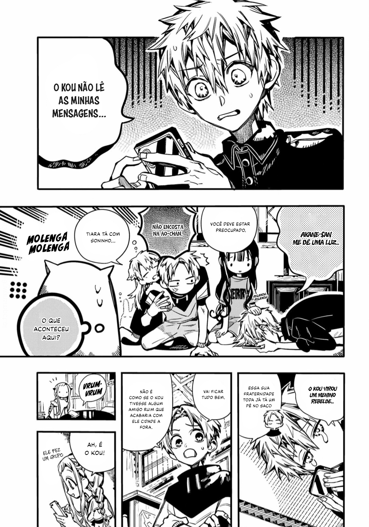 Toilet-Bound Hanako-kun Capítulo 98 Página 12