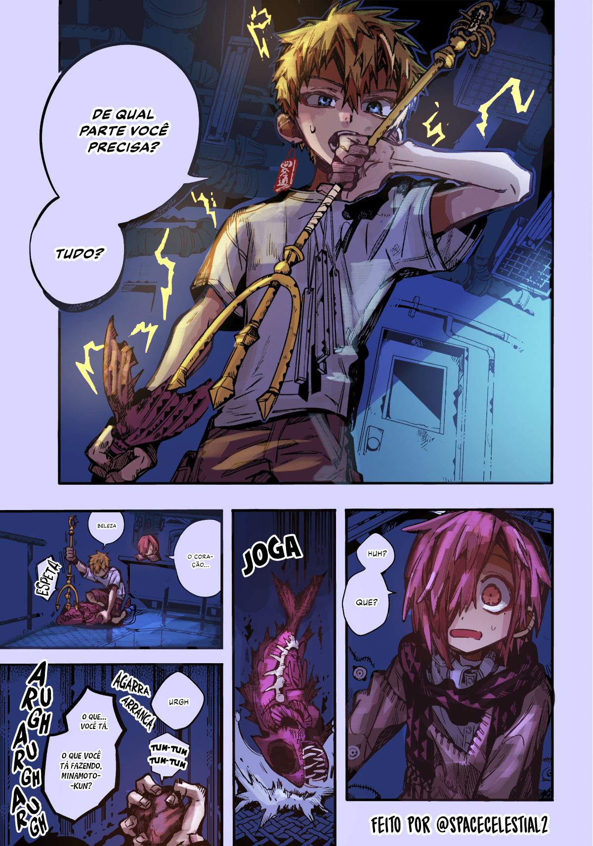 Toilet-Bound Hanako-kun Capítulo 99 Página 22
