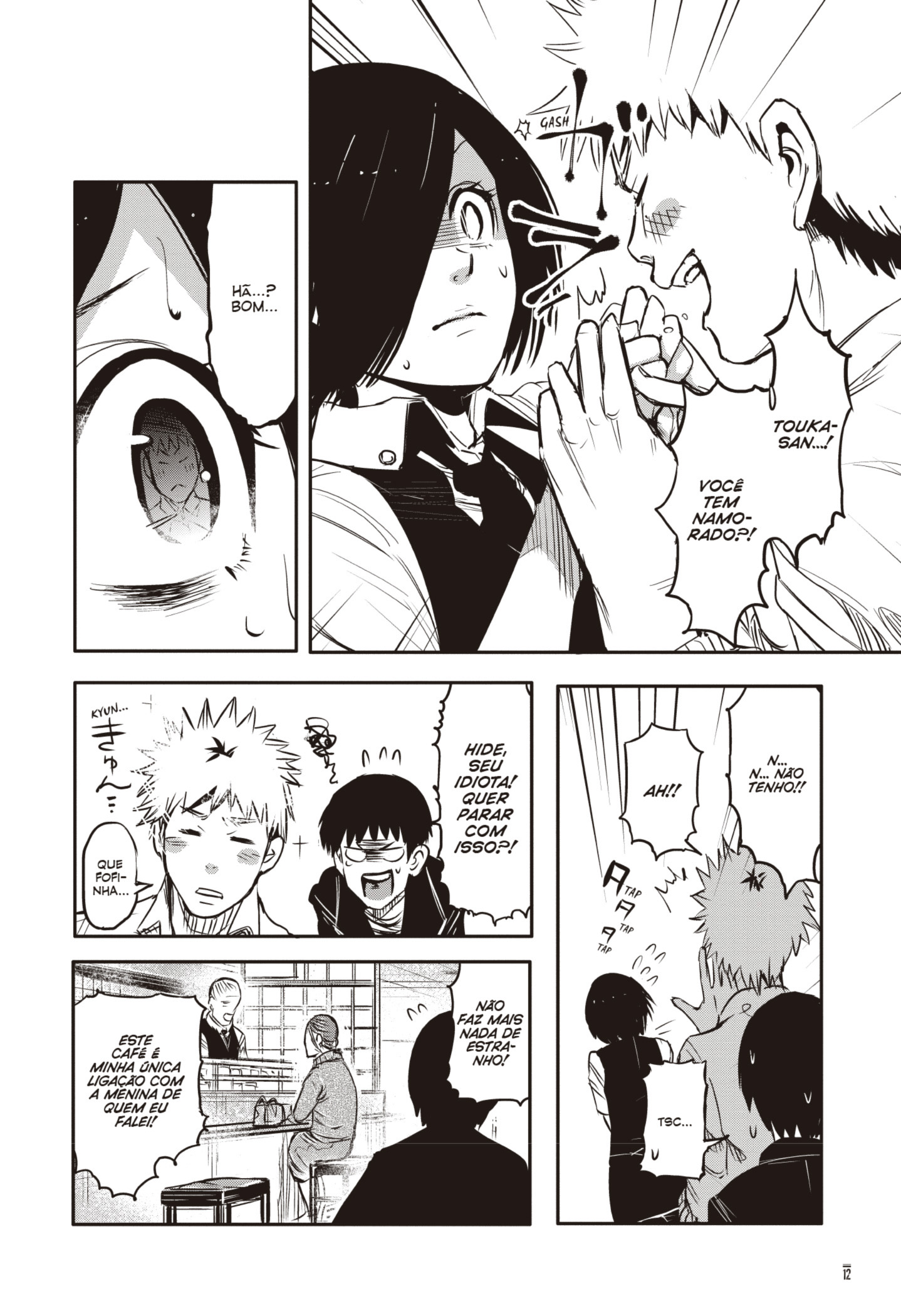 TOKYO GHOUL Capítulo 1 Página 8