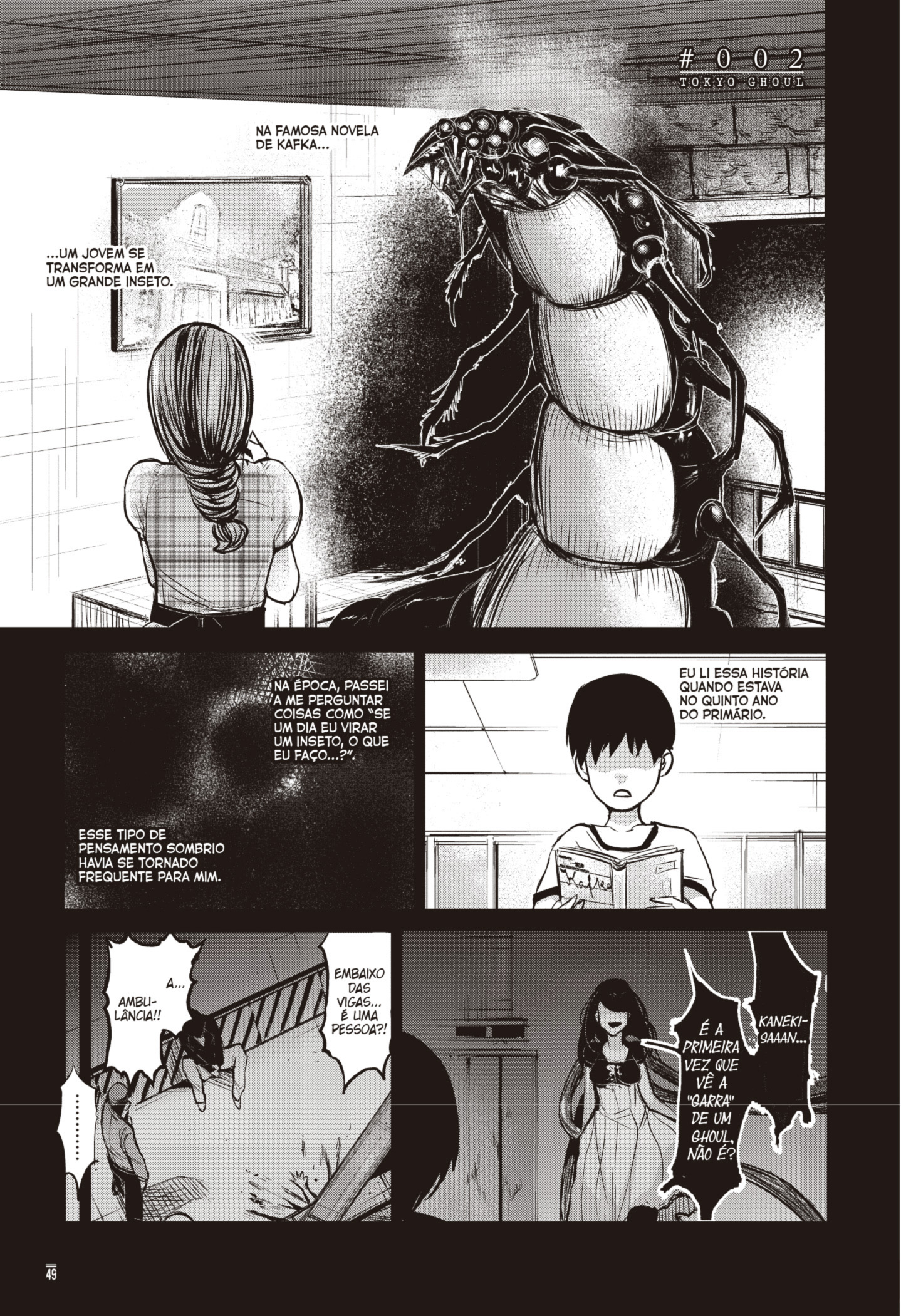 TOKYO GHOUL Capítulo 2 Página 1