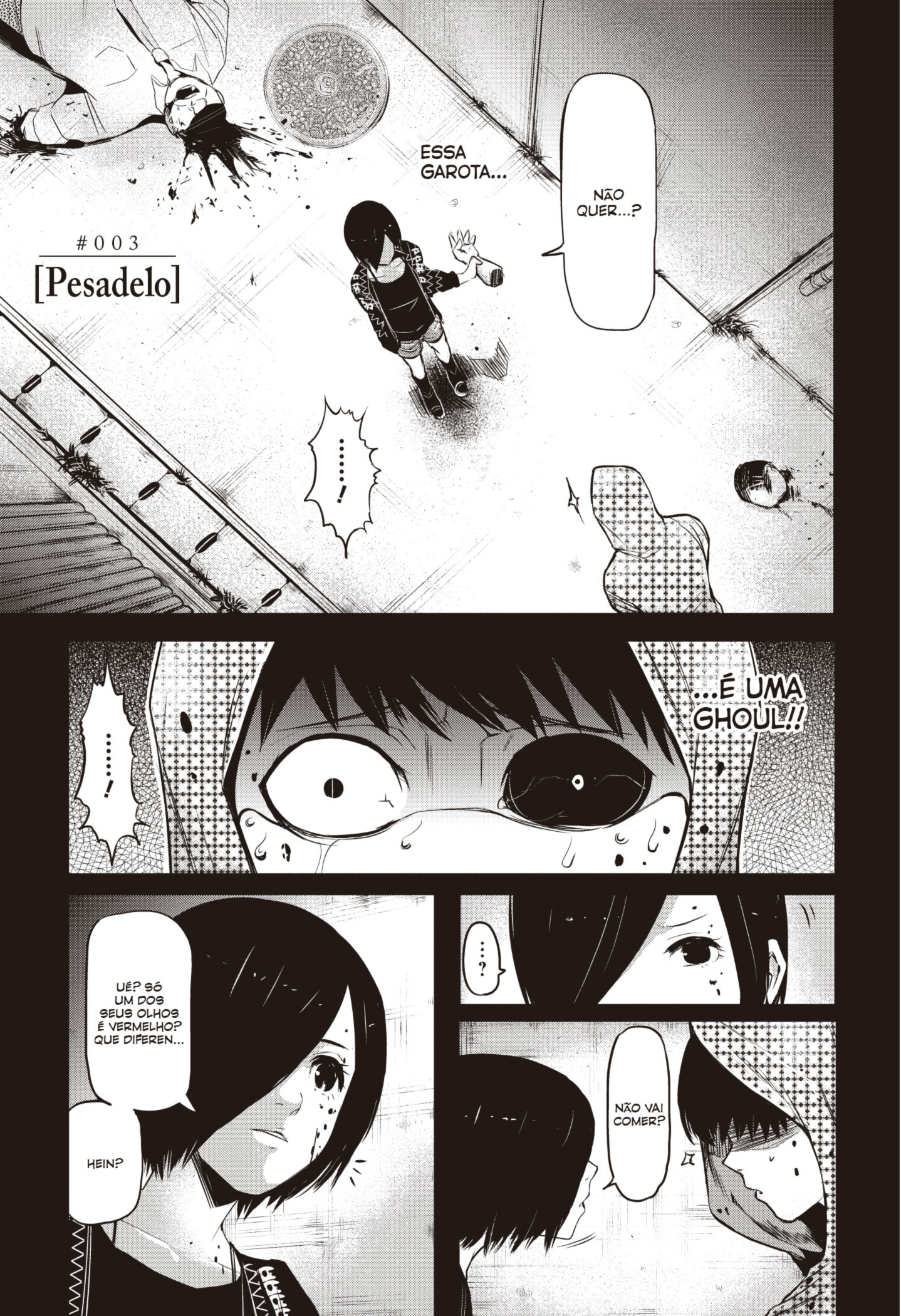 TOKYO GHOUL Capítulo 3 Página 1