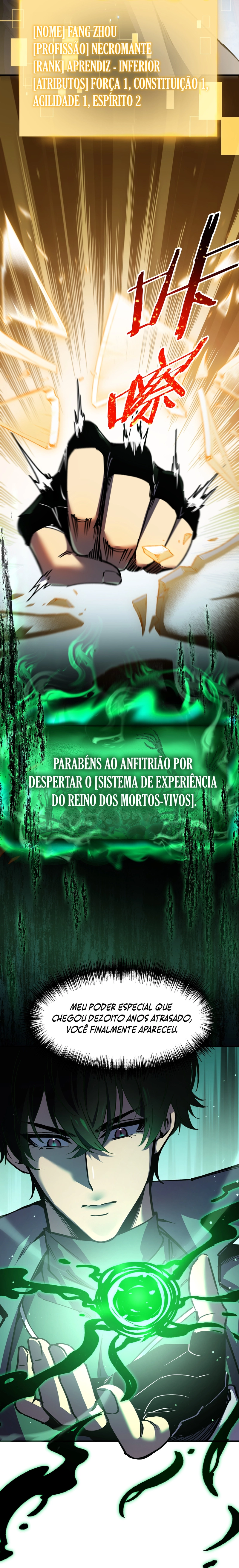 Tornando-se o Deus Necromante Através de um Clone Esqueleto Capítulo 1 Página 20