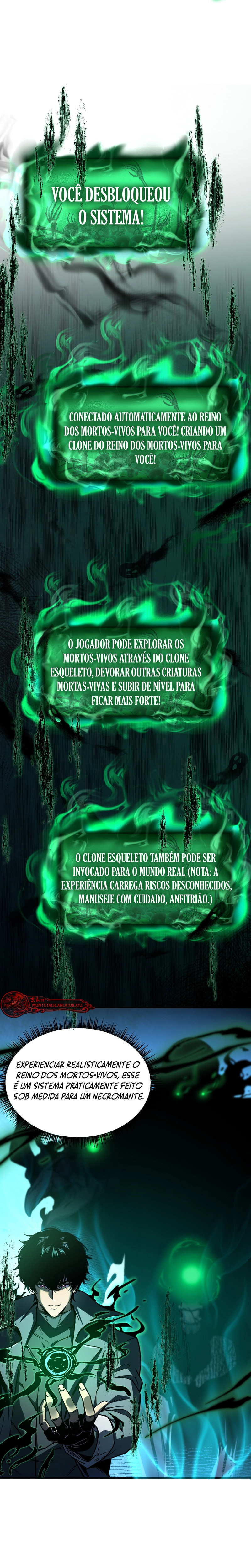 Tornando-se o Deus Necromante Através de um Clone Esqueleto Capítulo 1 Página 21