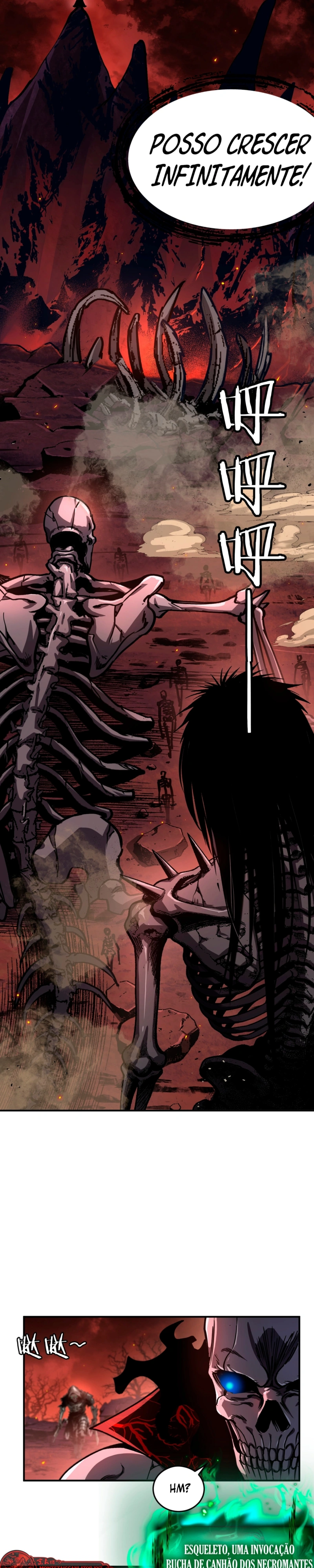Tornando-se o Deus Necromante Através de um Clone Esqueleto Capítulo 2 Página 18