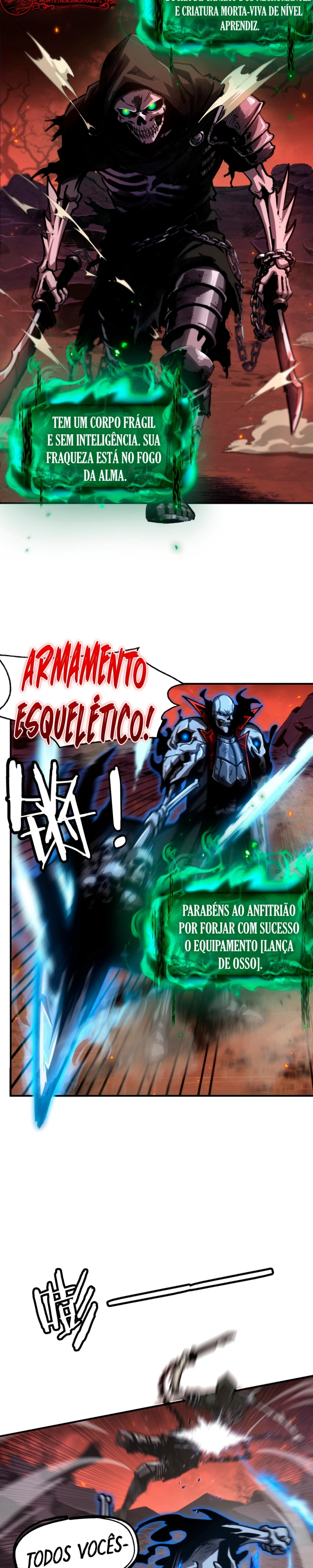 Tornando-se o Deus Necromante Através de um Clone Esqueleto Capítulo 2 Página 19