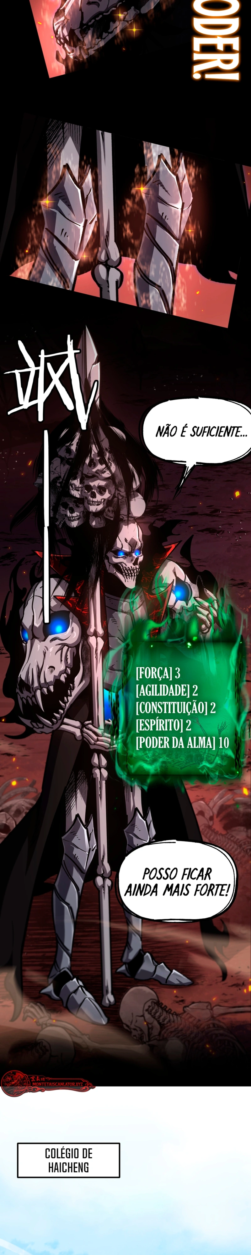 Tornando-se o Deus Necromante Através de um Clone Esqueleto Capítulo 2 Página 21