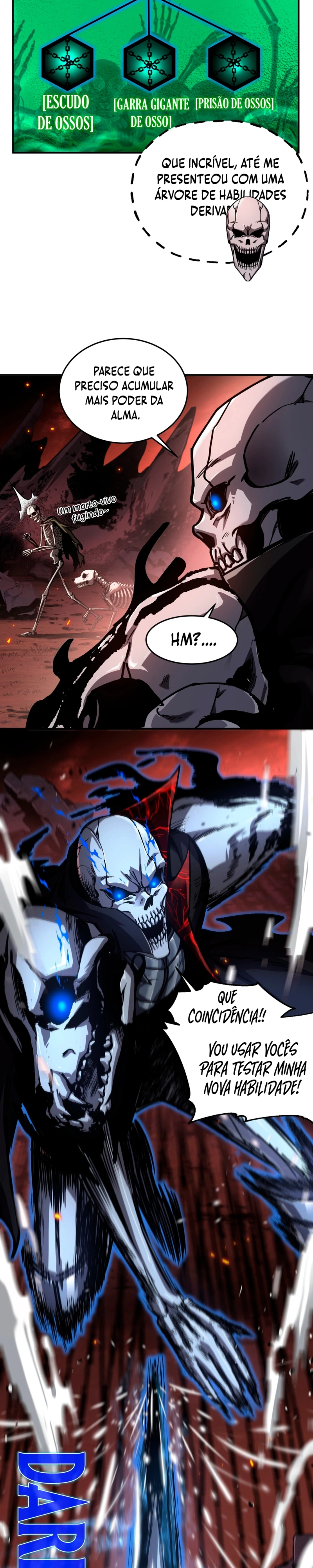 Tornando-se o Deus Necromante Através de um Clone Esqueleto Capítulo 3 Página 10