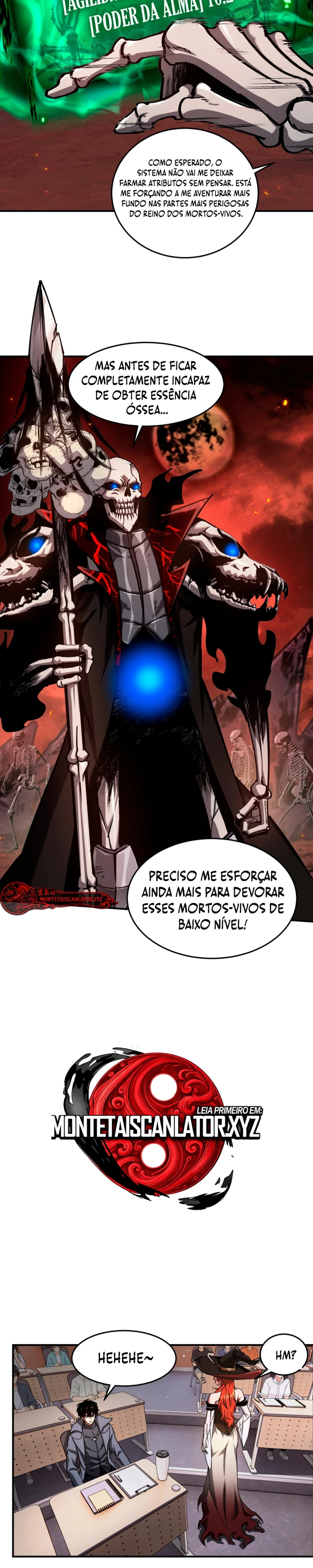 Tornando-se o Deus Necromante Através de um Clone Esqueleto Capítulo 3 Página 13