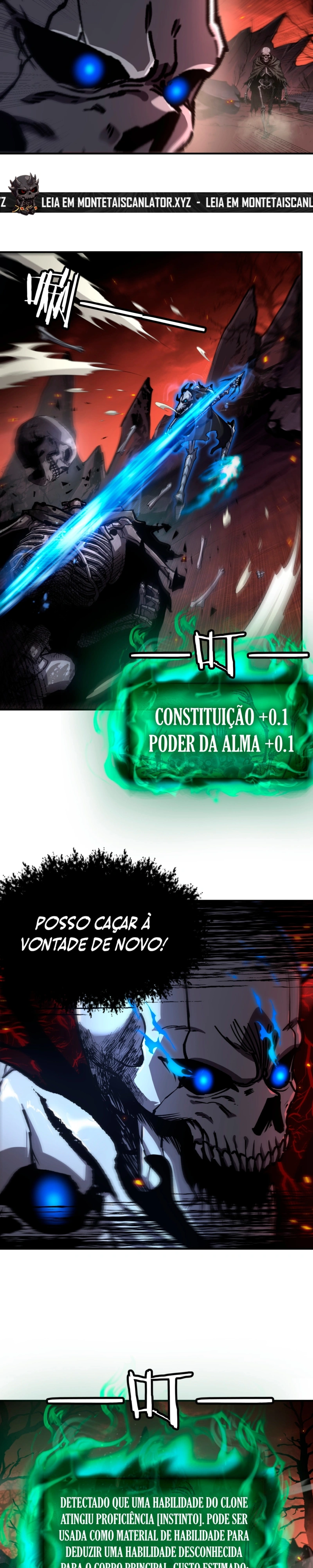 Tornando-se o Deus Necromante Através de um Clone Esqueleto Capítulo 3 Página 7