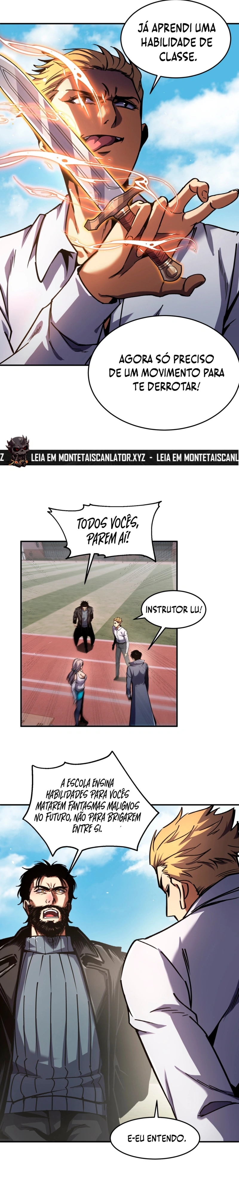 Tornando-se o Deus Necromante Através de um Clone Esqueleto Capítulo 4 Página 11