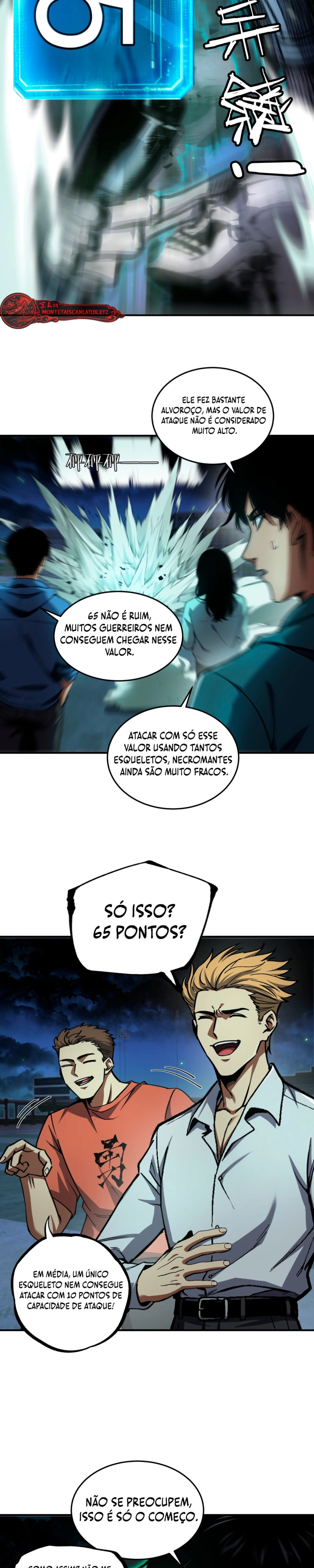 Tornando-se o Deus Necromante Através de um Clone Esqueleto Capítulo 5 Página 12