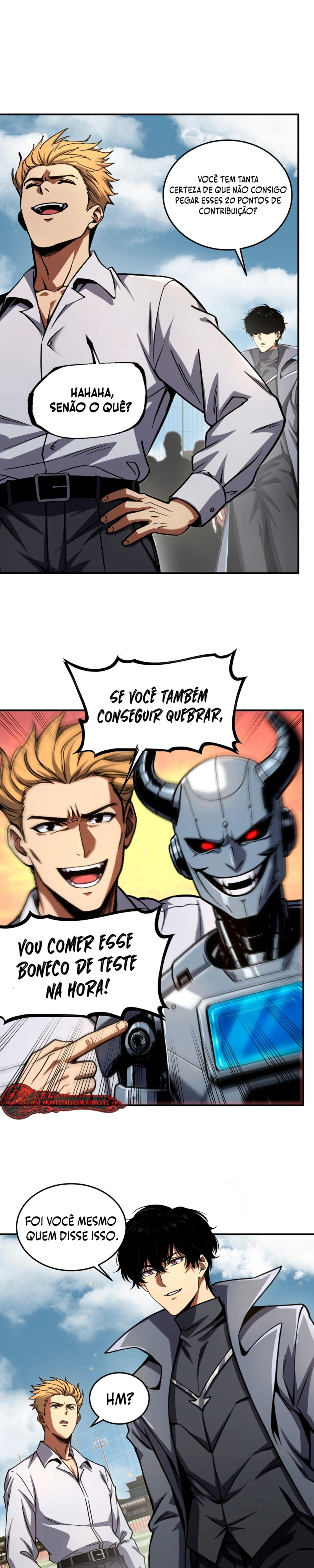 Tornando-se o Deus Necromante Através de um Clone Esqueleto Capítulo 5 Página 6
