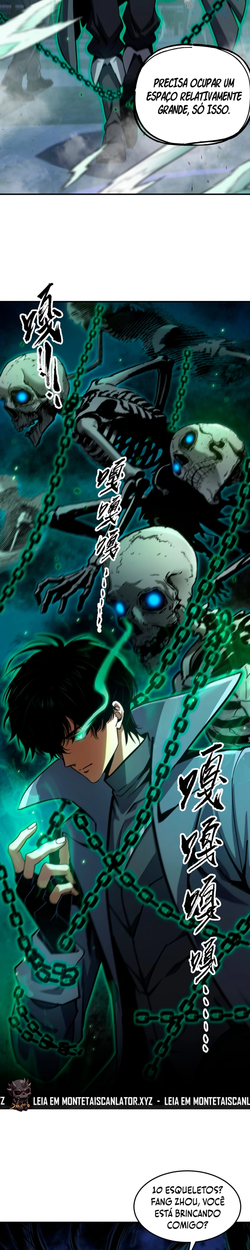 Tornando-se o Deus Necromante Através de um Clone Esqueleto Capítulo 5 Página 8