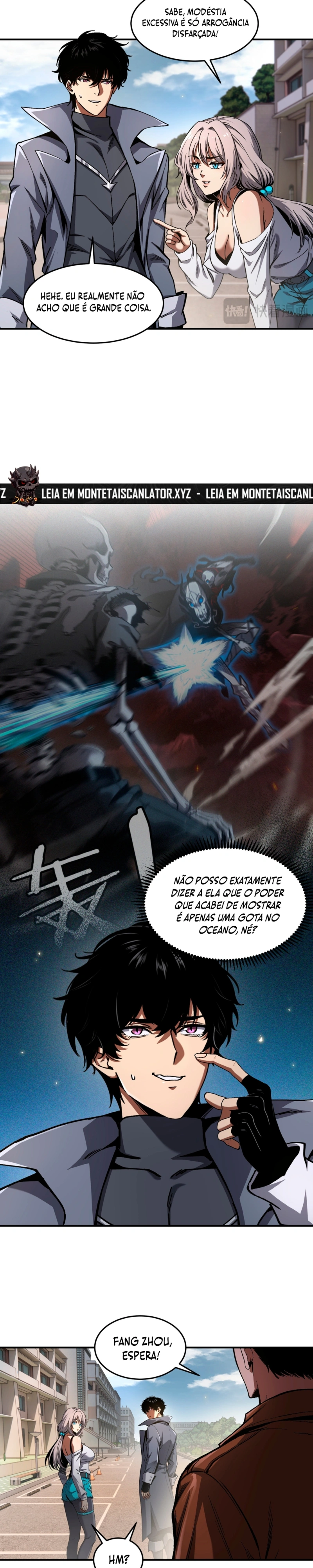 Tornando-se o Deus Necromante Através de um Clone Esqueleto Capítulo 6 Página 6