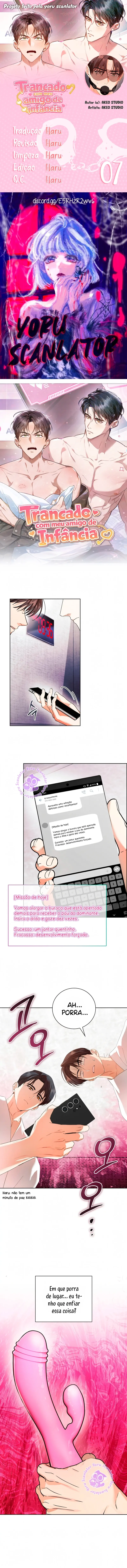 Trancado com Meu Amigo de Infância Capítulo 7 Página 1