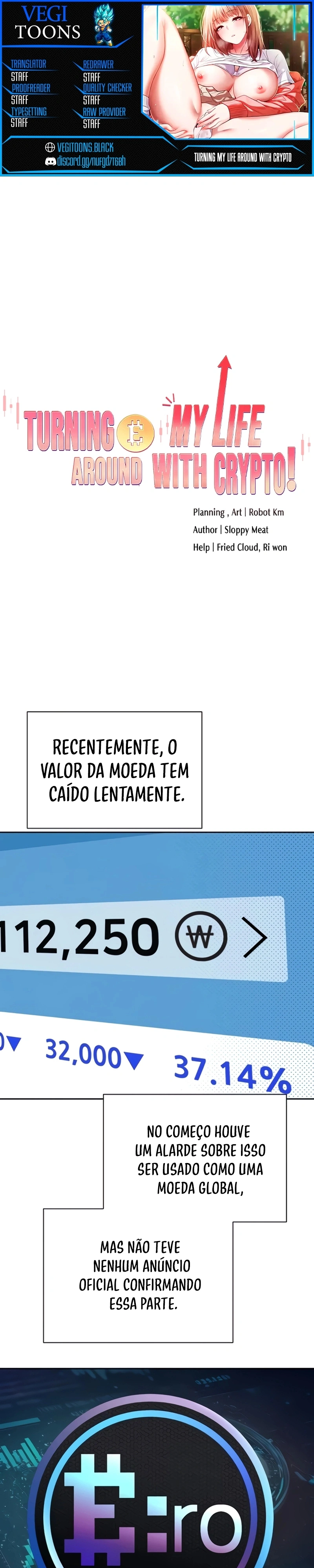 Transformando minha vida com criptomoedas Capítulo 58 Página 1