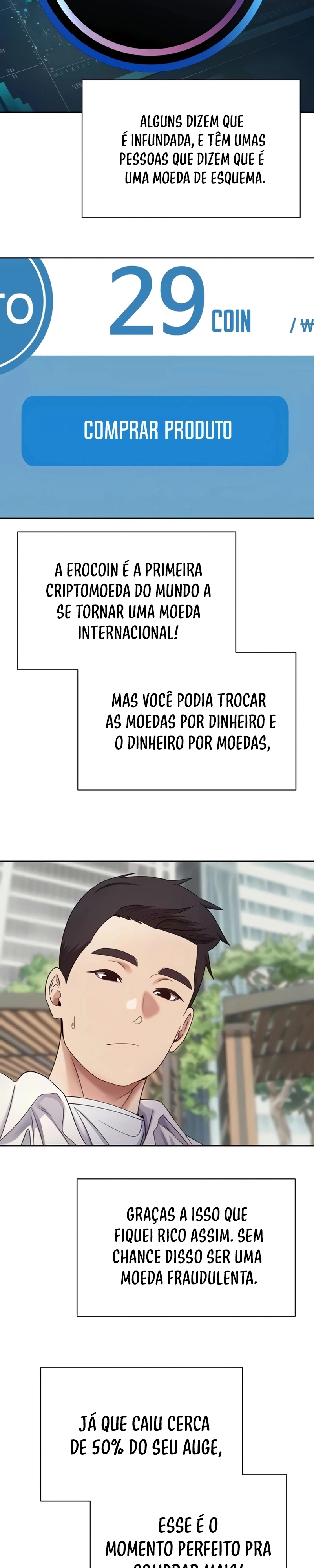 Transformando minha vida com criptomoedas Capítulo 58 Página 2